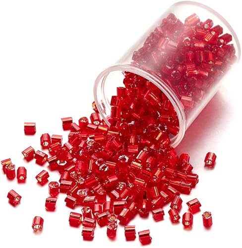 1800pcslot 14 Colores 0.079in Japonés Pequeñas Semillas Perlas Hexágono Cristal Checo Perlas Sueltas Cyclinder Semilla Perlas para DIY Joyería