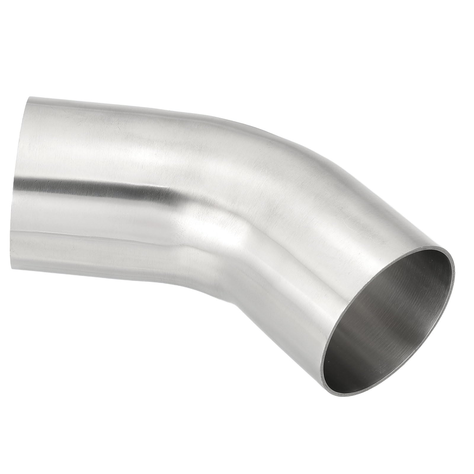 PATIKIL 45 Degree Bend Elbow Sanitary Exhaust Pipe 3" OD