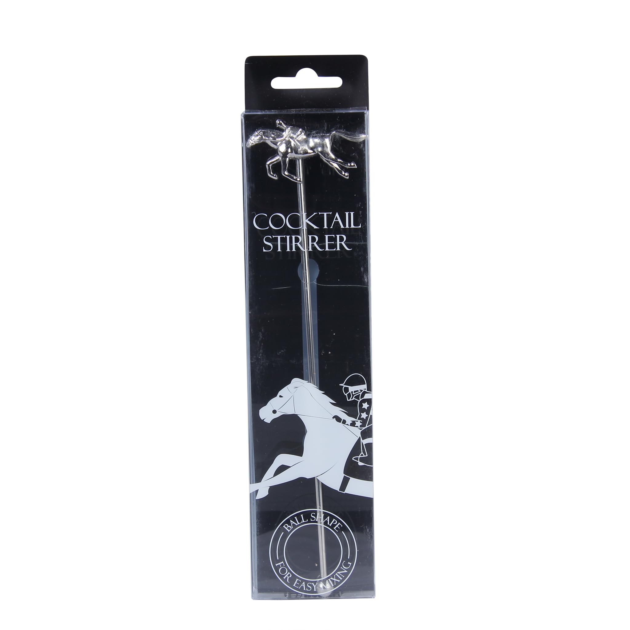 Barrel Down South Derby Horse Racing Stainless Steel Cocktail Stick Stirrer - Derby Decorations - KY Horse Party - Mint Julep Derby Swizzle Stick -