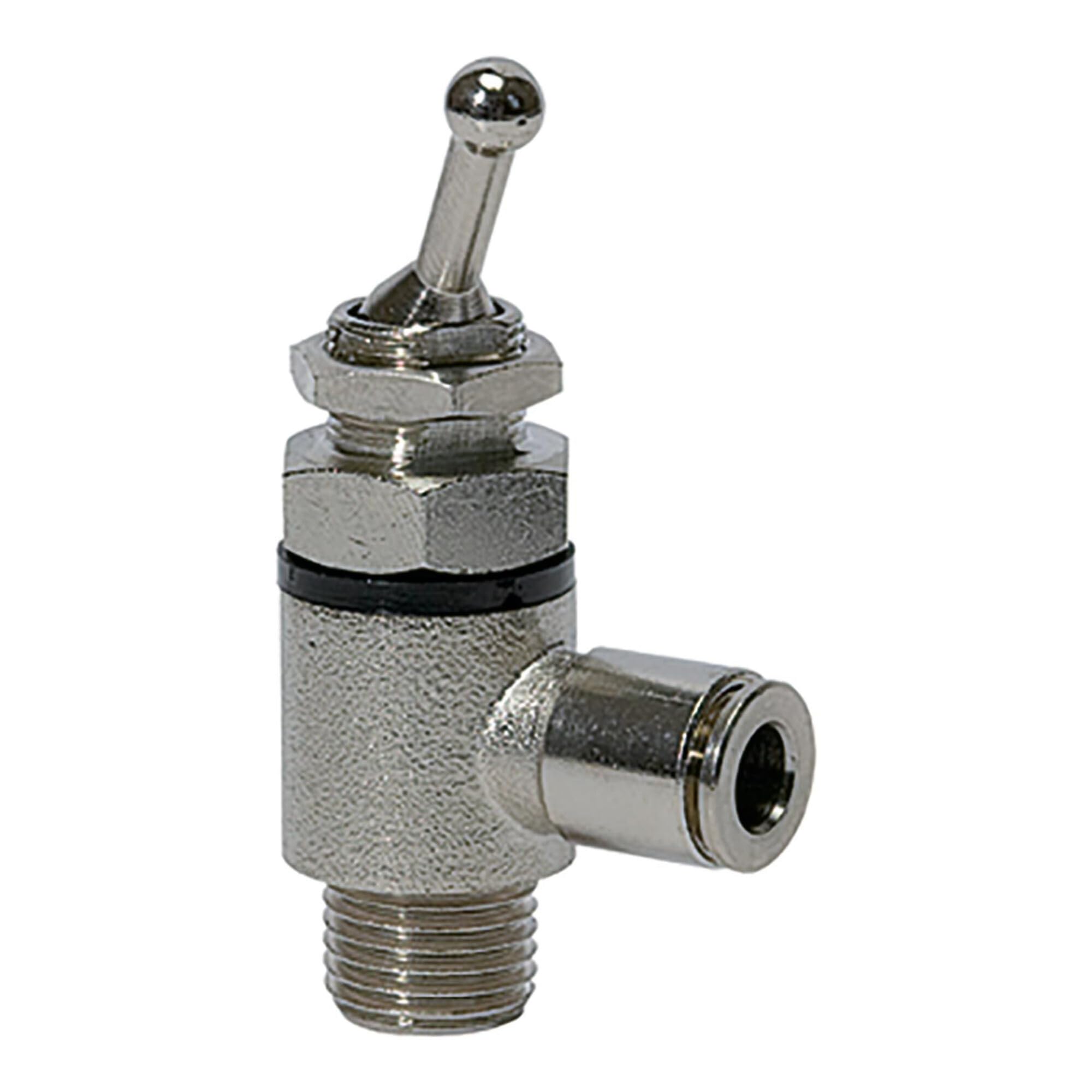 Vanne 2/2 voies RIEGLER G 1/4 pour stopper les fuites d'air comprimé serrure 8