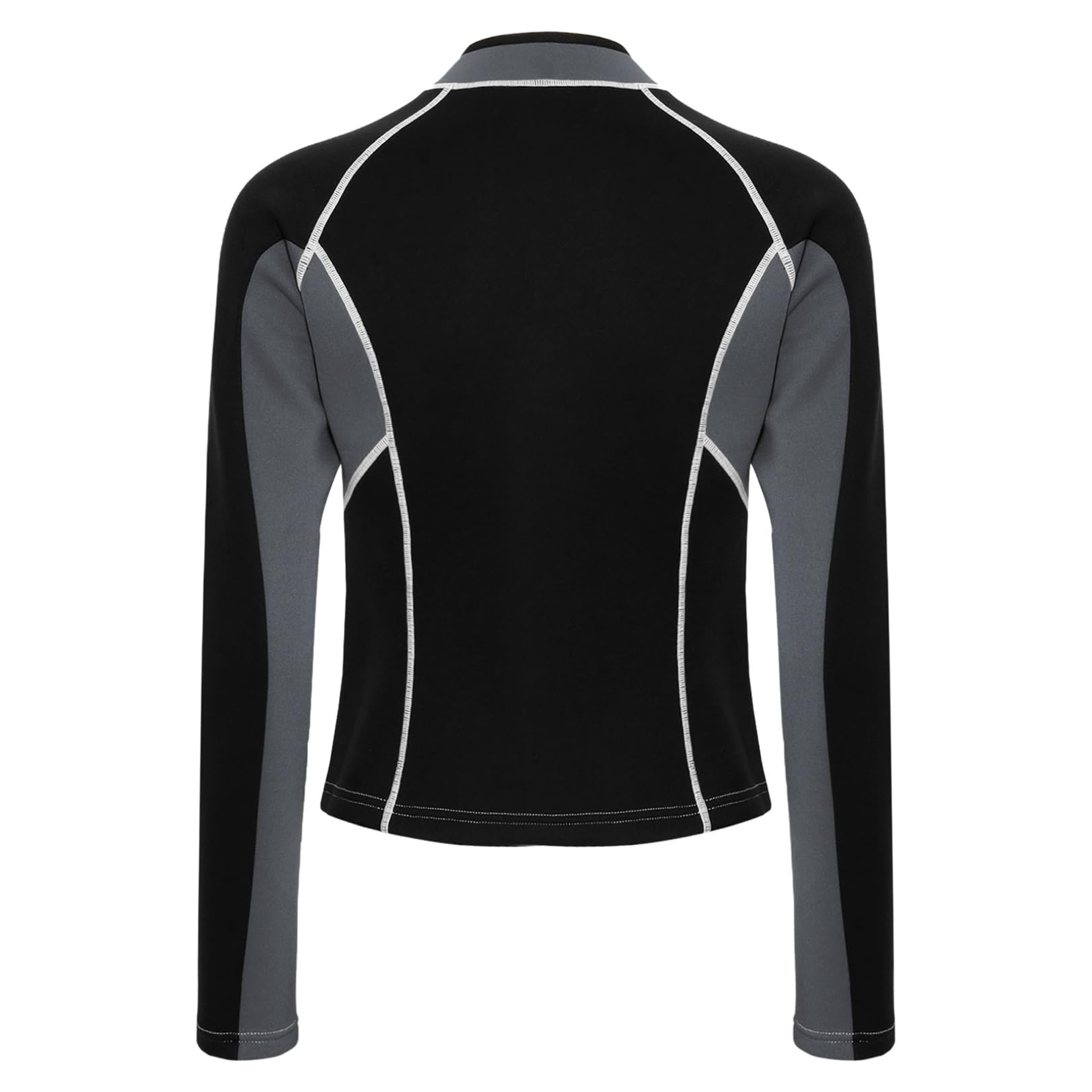 renvena Mujer Chaqueta Traje Neopreno Térmico Parte Superior Ropa Playa