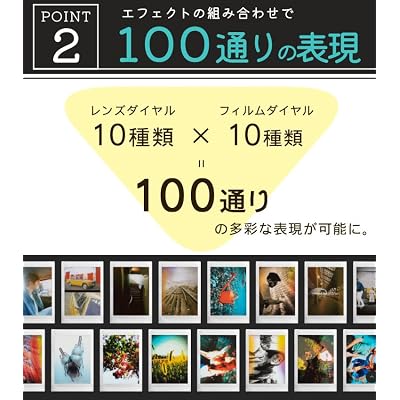 Cheki Evo Hybrid Instant Camera Instax Mini Evo Brown & Cheki Film 40 Sheets & microSD 32GB & Deco Pen Brown, 4-Piece Set