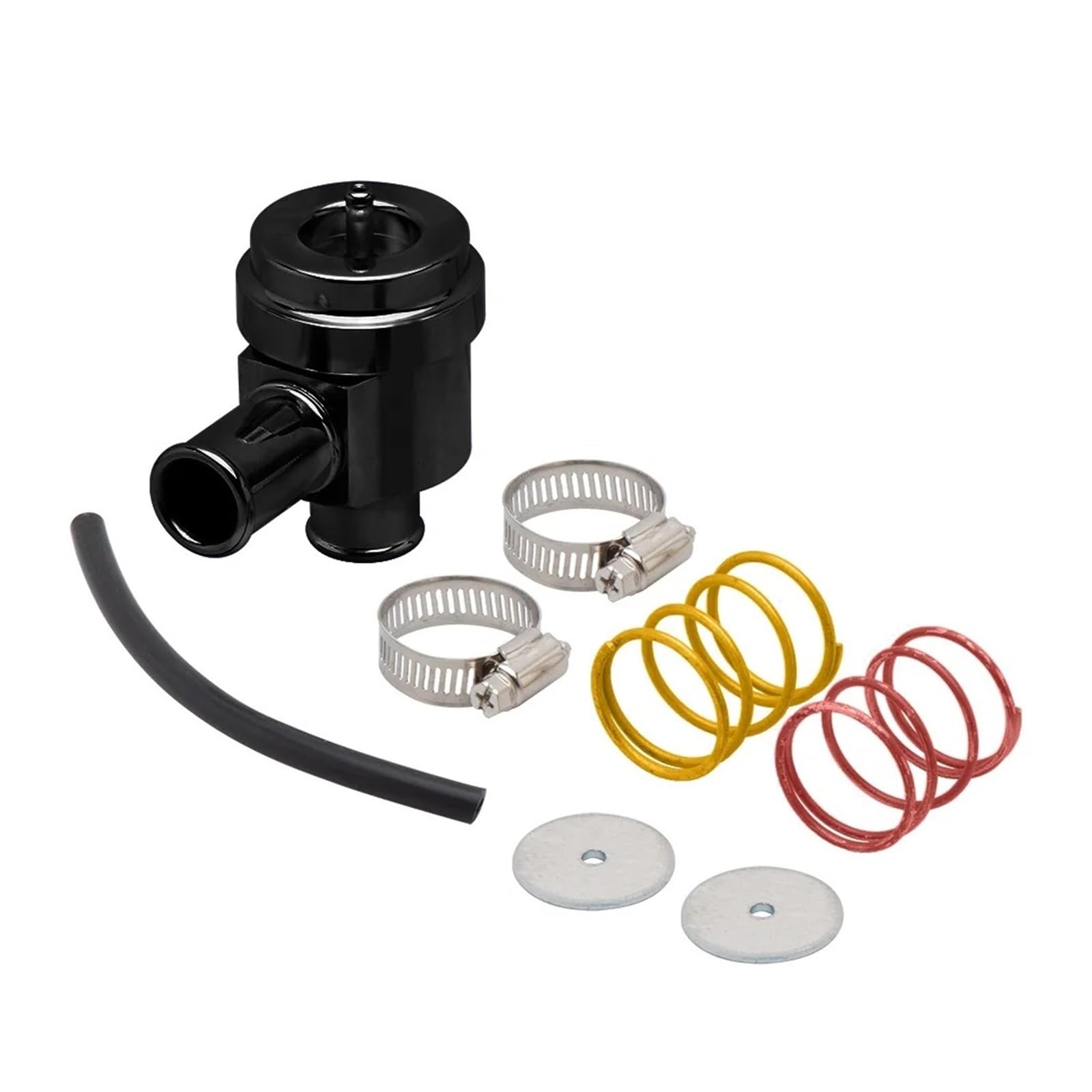 for VW for Golf for Bora for Passat for GTI 20V 1.8T Silver and Black 25mm Blow Off Valve Turbo Bov Dump Valve EGR Valve Exaust Gas Recirculation Valve