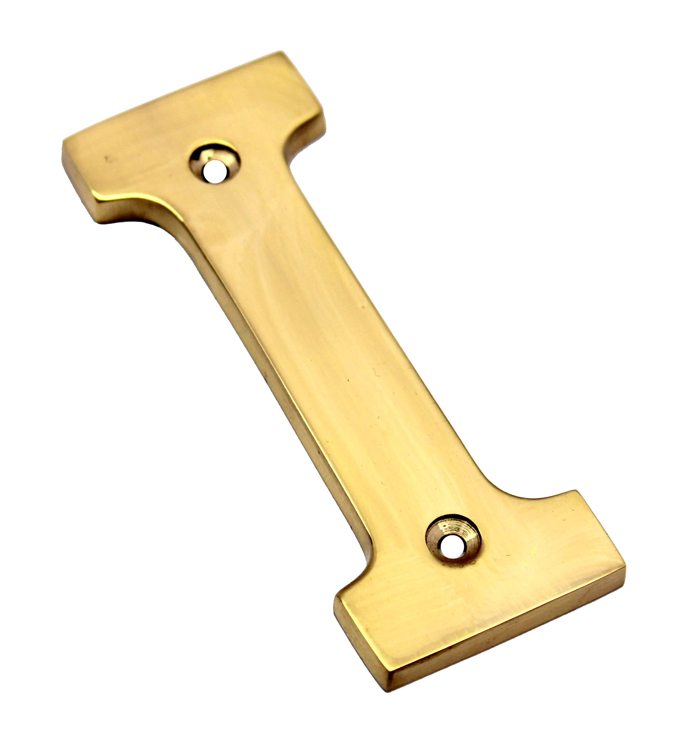 esplanade Brass House Hotel Door Name - Wall Door Plaque Alphabet Letter "Z" - 4" Inches ("I" Alphabet - 4) - Image 3