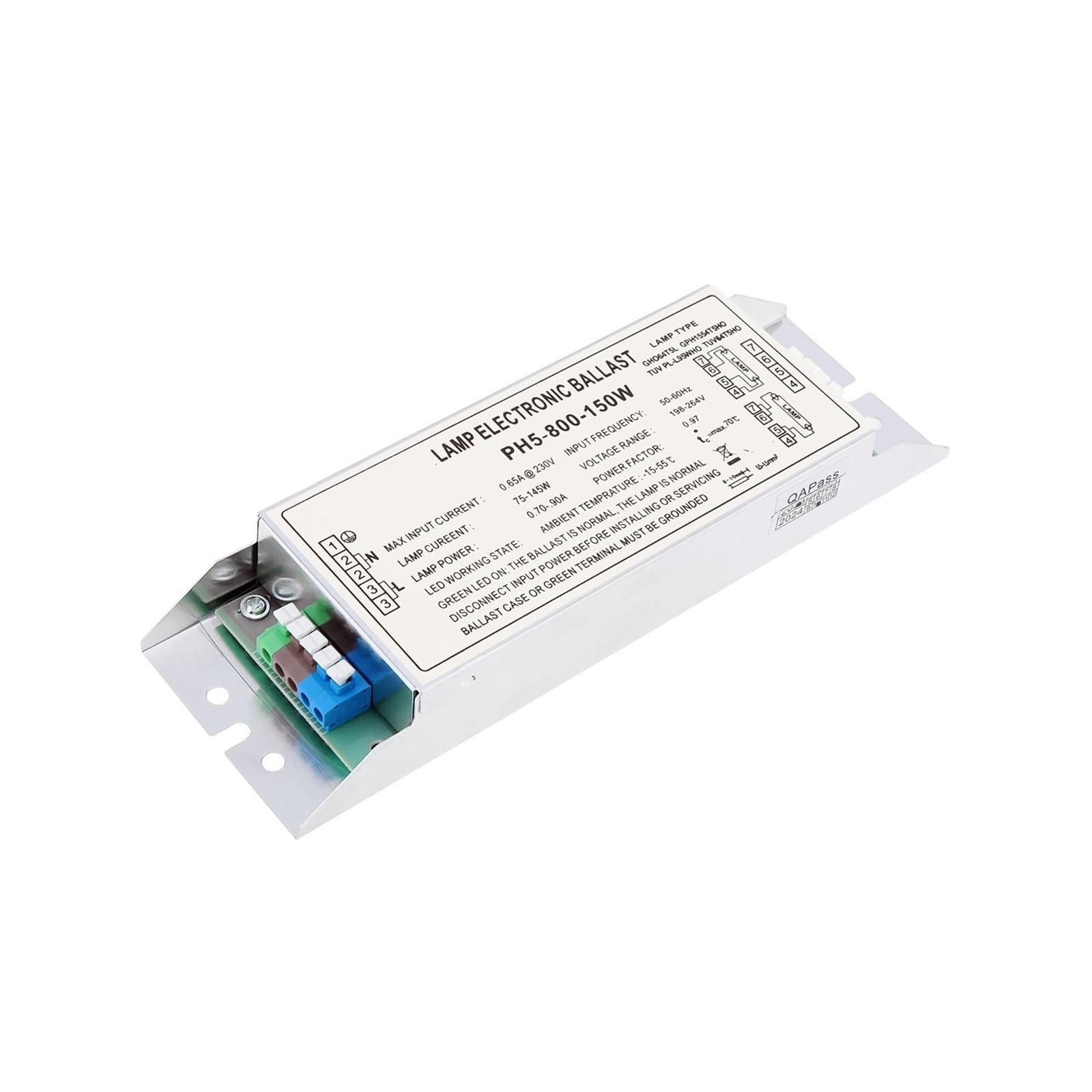 Ballast électronique 75-150W universel pour réparer un tube de traitement en panne