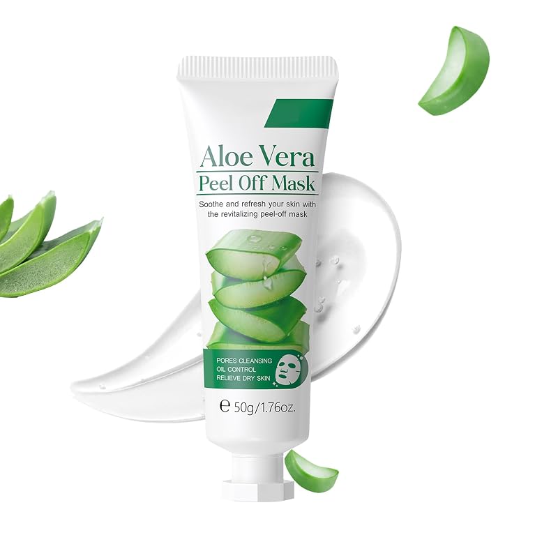 Máscara facial peel off de aloe vera DLZZRS, 50 g