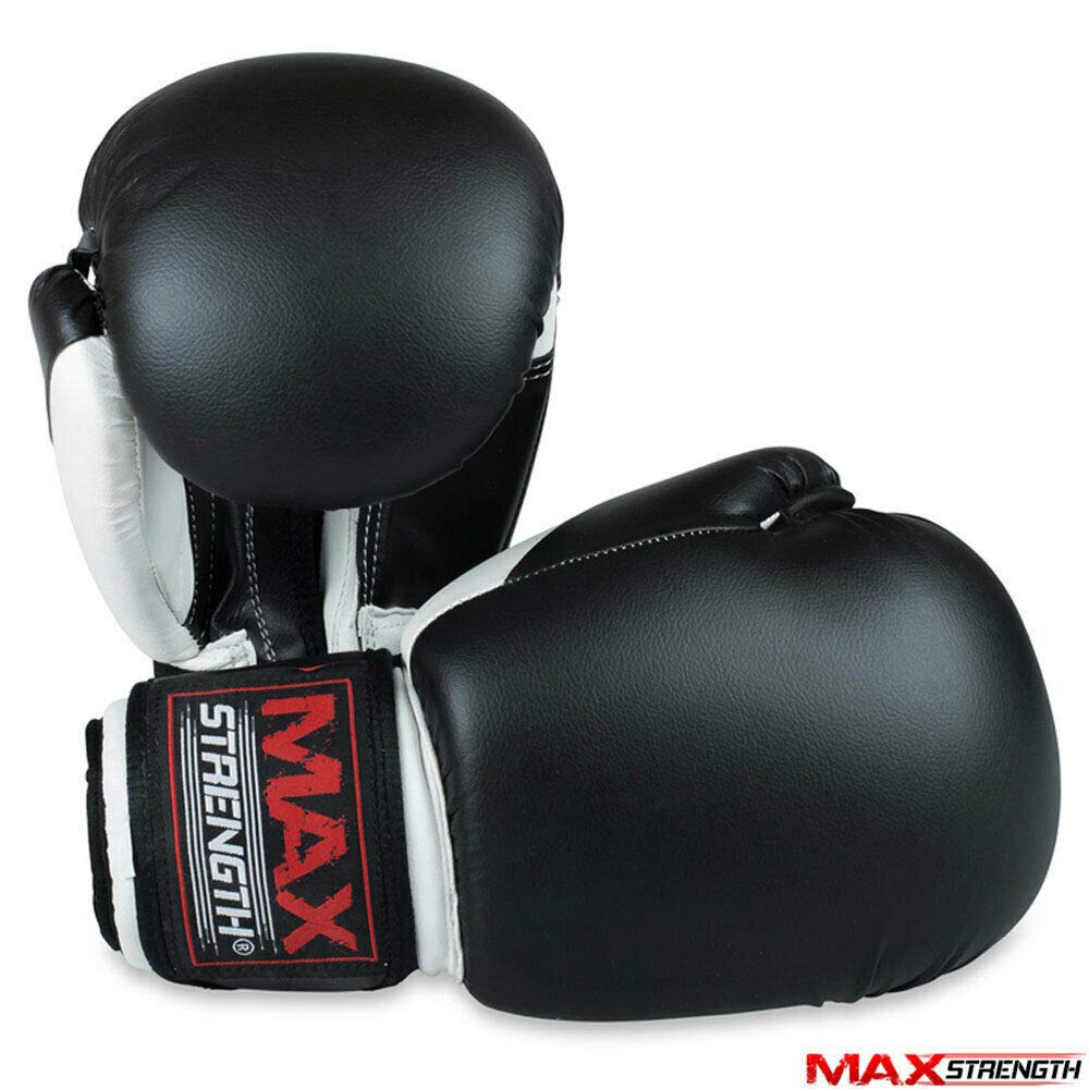MAXSTRENGTH Guantoni Da Boxe Per Sparring, Kickboxing, MMA, Muay Thai,  Focus Pads (oro/nero, 226,8, image size:1000x1000