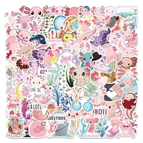 Cute Stickers Pack 50Pcs, Cannity Kawaii Sticker for Kids Teens Adults Waterproof Vinyl Decals Japanese Stickers for Water Bottles Scrapbook Laptop journaling.