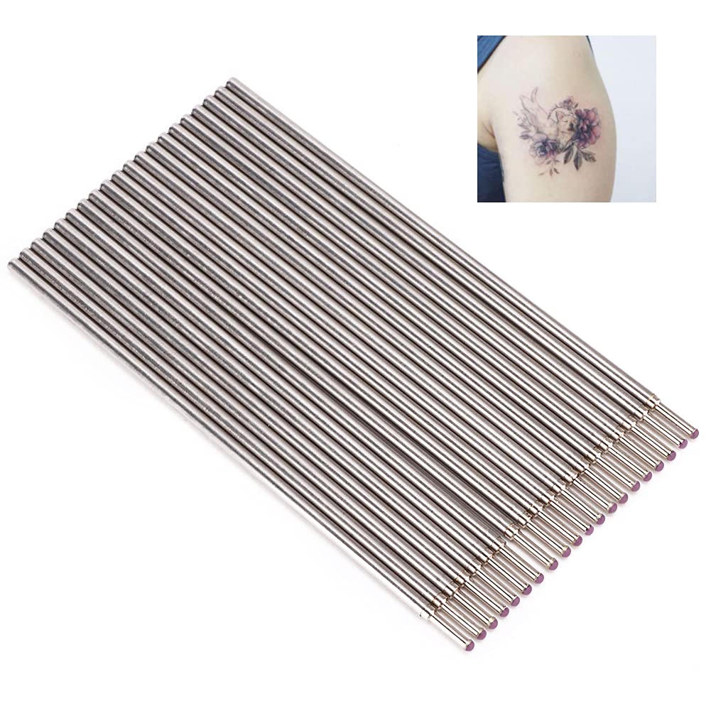 20pcs / Box Tattoo Skin Marker Pen S Microblading Marking Pen Refill Accessory Ple You May Use It to Color Without Delay on the Pores (Purple)