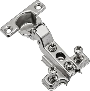 Mprofi MT® 4 Stück | Scharniere für Schranktüren Mittelanschlag | Ø 26mm Mini-Schrankscharniere | Küchenschrank Scharniere | Schranktür Scharnier | Schrank und Möbelscharniere Topfscharnier PM/P/4