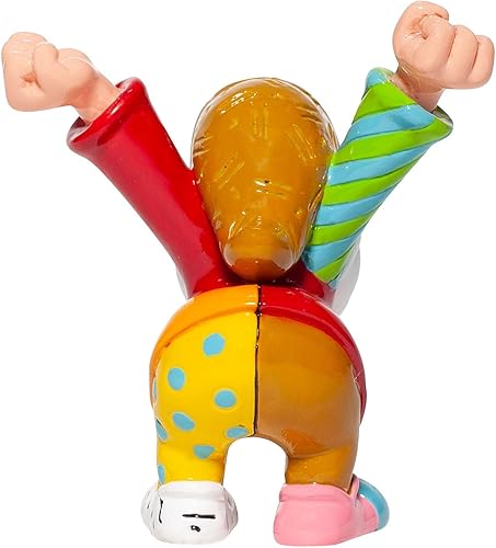 Miniatura 3 de Enesco Disney by Romero Britto Snow White and The Seven Dwarfs Grumpy - Figura en miniatura, 4.7 pulgadas, multicolor