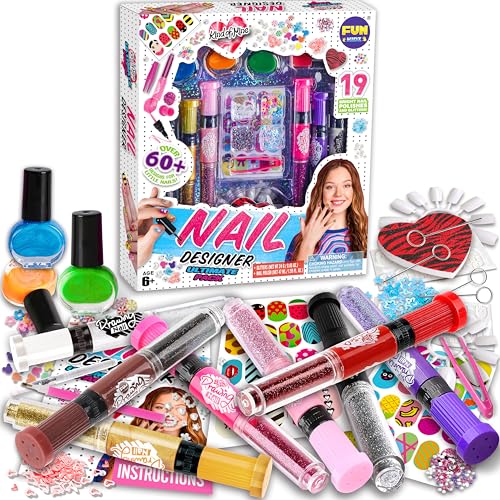 Nail Polish Pens Kit for Girls Ages 7-12, FunKidz Nail Pen Combo ...