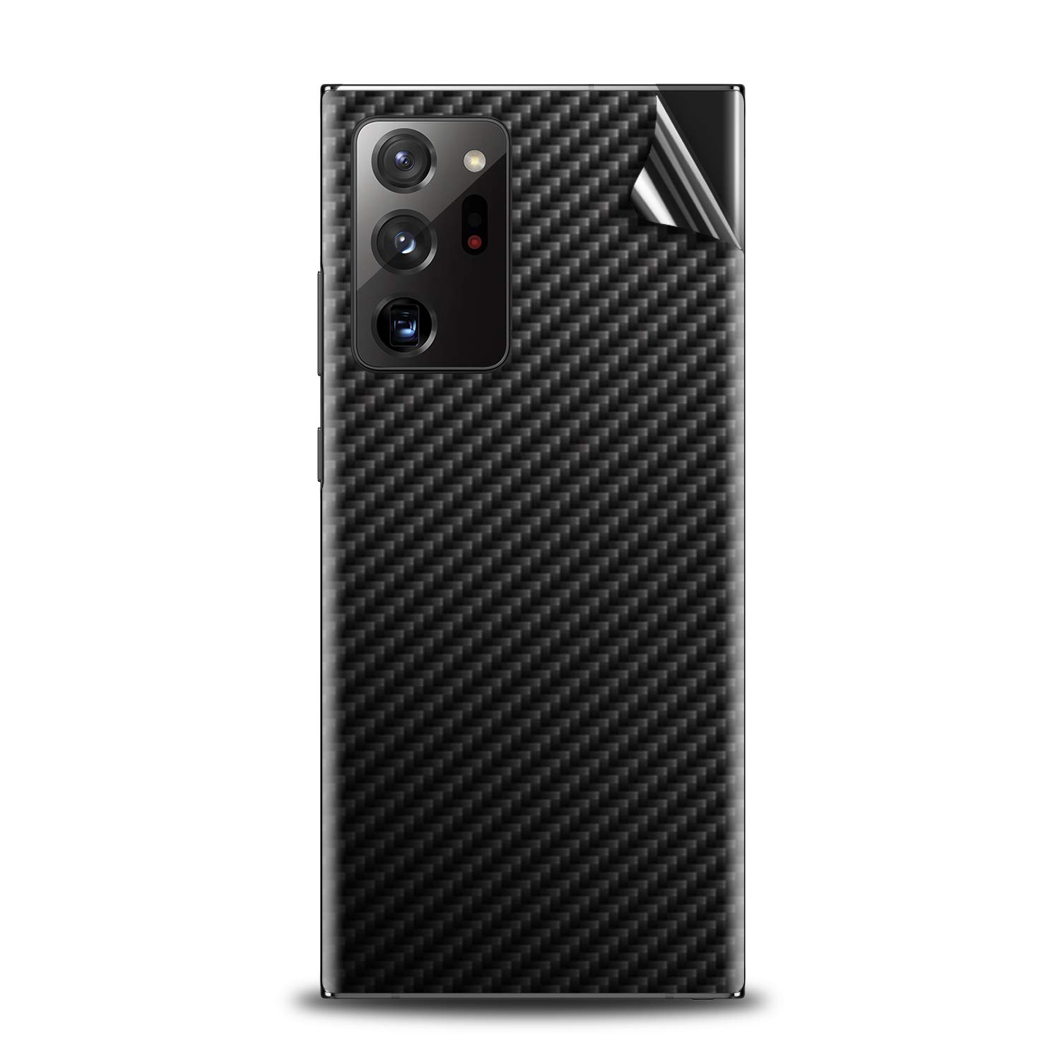 Olixar for Samsung Galaxy Note 20 Ultra Phone Skin - Black Carbon Fibre