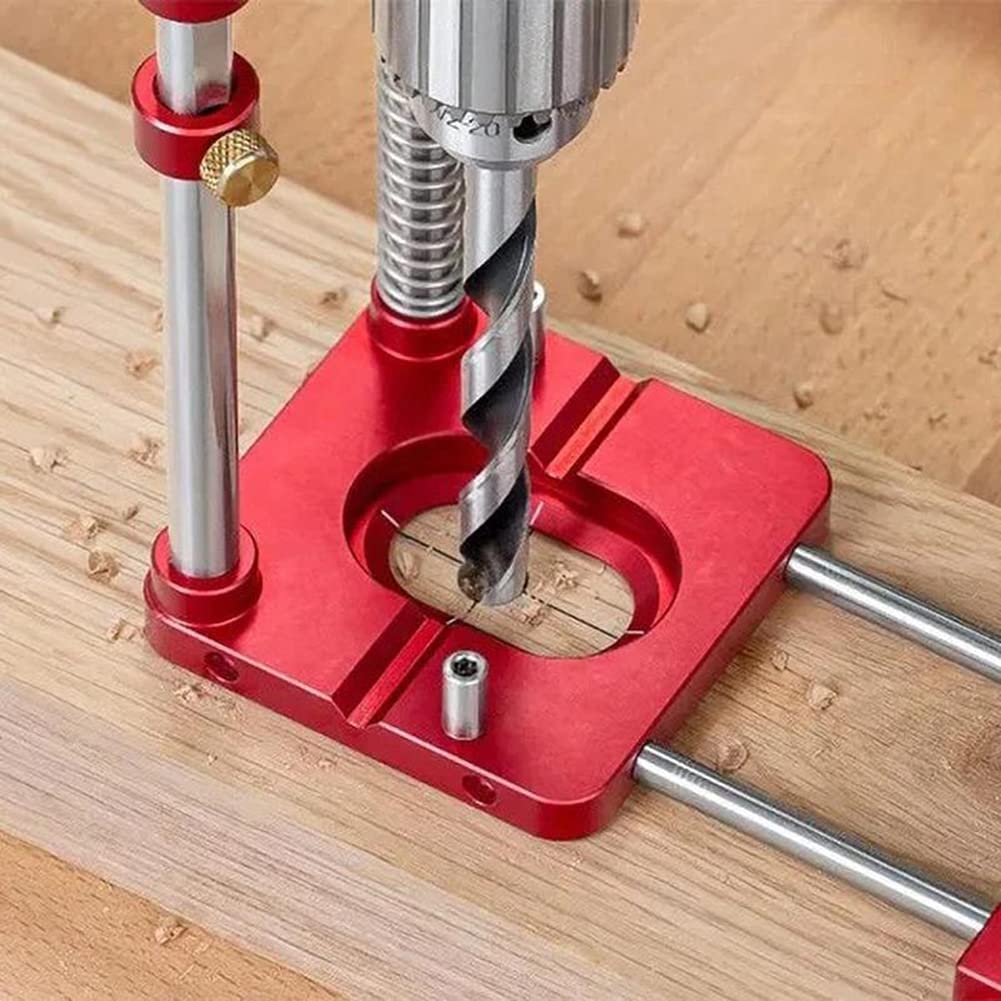 Lokalizator do obróbki drewna, przenośny wiertła do obróbki drewna, urządzenie lokalizujące, prowadnica Punch Locator Drill Guide wiertarka stojak wiertarska wiertarka mate prowadnice wiertnicze Bench Drill Press Stand