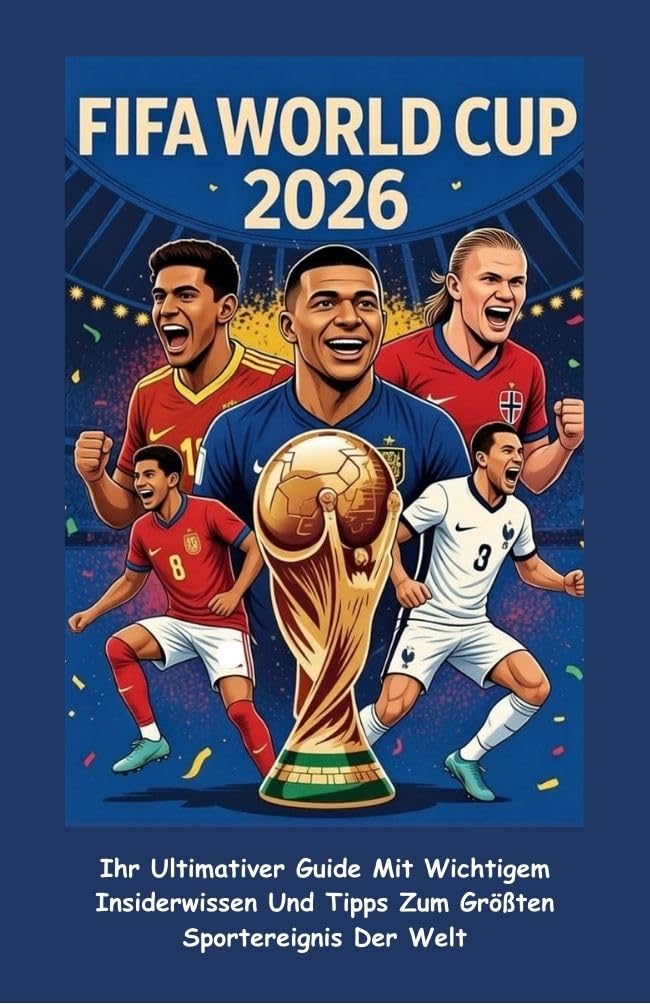 FIFA WORLD CUP 2026 (GERMAN EDITION): (MIT FARBIGEN BILDERN) Ihr Ultimativer Guide Mit Wichtigem Insiderwissen Und Tipps Zum Größten Sportereignis Der Welt