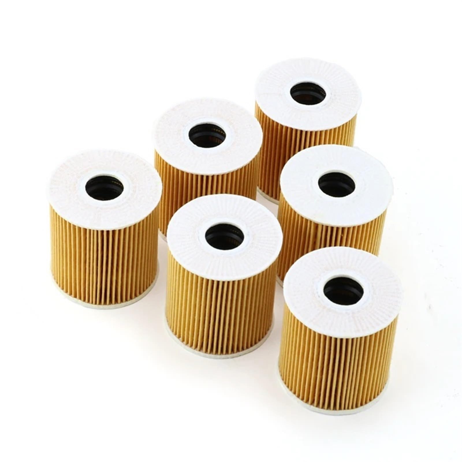MOTOHIRO 6 uds 10 Uds 1275810 Kit de Filtro de Aceite for S40 S80L XC 90 V70 V40 XC70 1999-2009 Piezas de automóvil Filtros de Aceite para vehículos (Size : 6PCS)