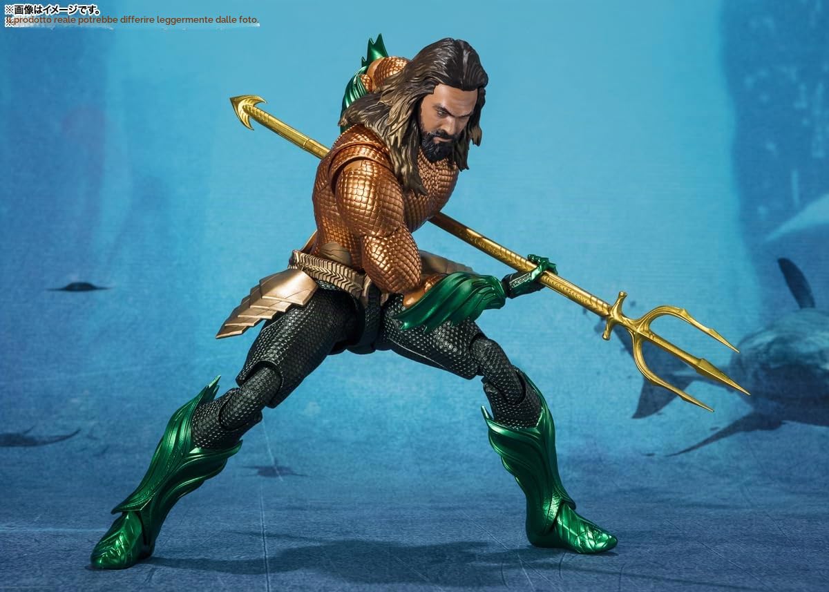 TAMASHII NATIONS - Aquaman e il Regno Perduto - Bandai Spirits S.H.Figuarts Aquaman