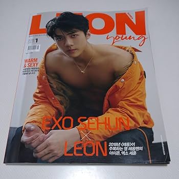 トレカ（セフン）、ポストカード（シウミン） Amazon.co.jp: EXO セフン 韓国 雑誌 LEON 翻訳紙つき トレカ