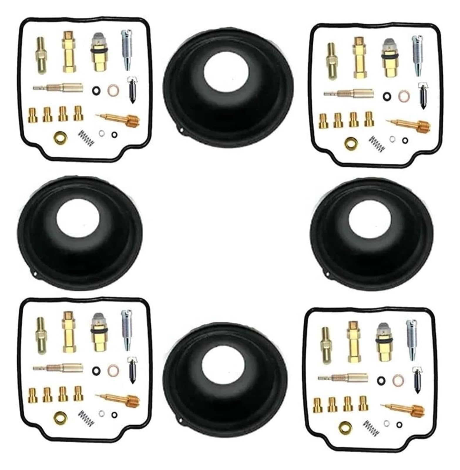 Moteur Kit De Réparation Carburateur pour Moto pour Yamaha FZ 750 1986-1991 - Joint Membrane Rechange Carburateur(Type a)