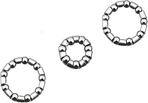 CYCLEZ Cojinetes de cubo de freno trasero de 732 pulgadas x 9 (2X) y 14 pulgadas x 7 (1x) para ruedas de freno de pedal trasero, bicicletas para