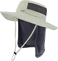 Vista 43 de BASSDASH Sombrero de pesca solar UPF 50+ resistente al agua con solapa desmontable para el cuello