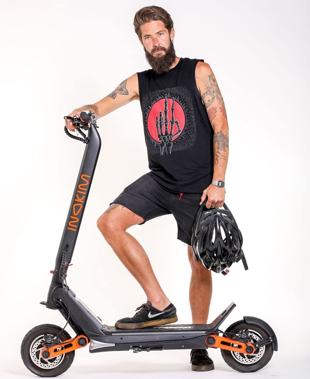 Buy Inokim Ox Commuting Electric Scooter Adults 10" 6 Light System Air