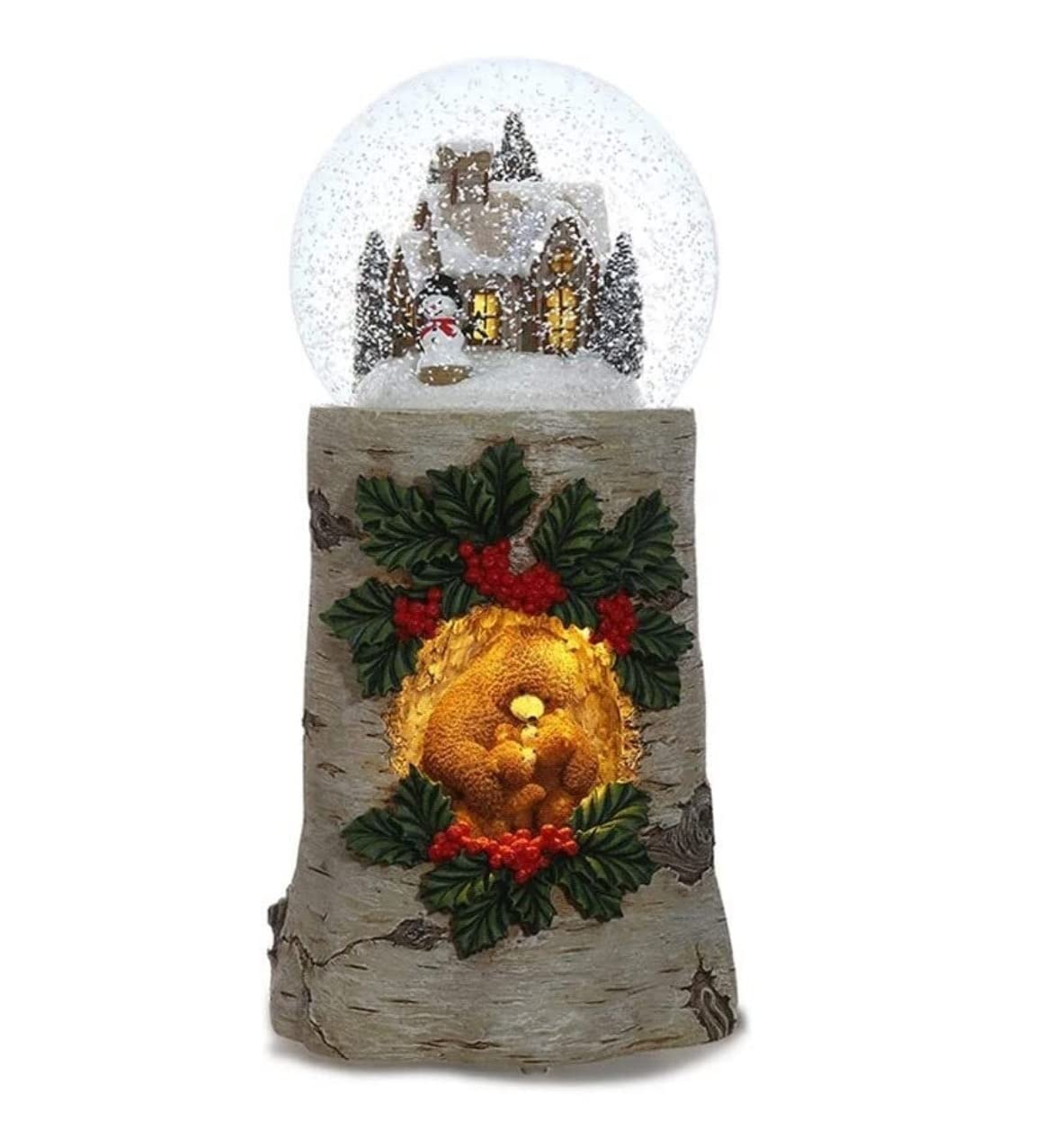 Pozytywka Pozytywka Prezent Pozytywka Na Choinkę Zimna Porcelana Z Wykwintną Szklaną Pokrywką Nakręcana Pozytywka Na Święto Dziękczynienia Muzyczna Szkatułka pozytywka ozdoba