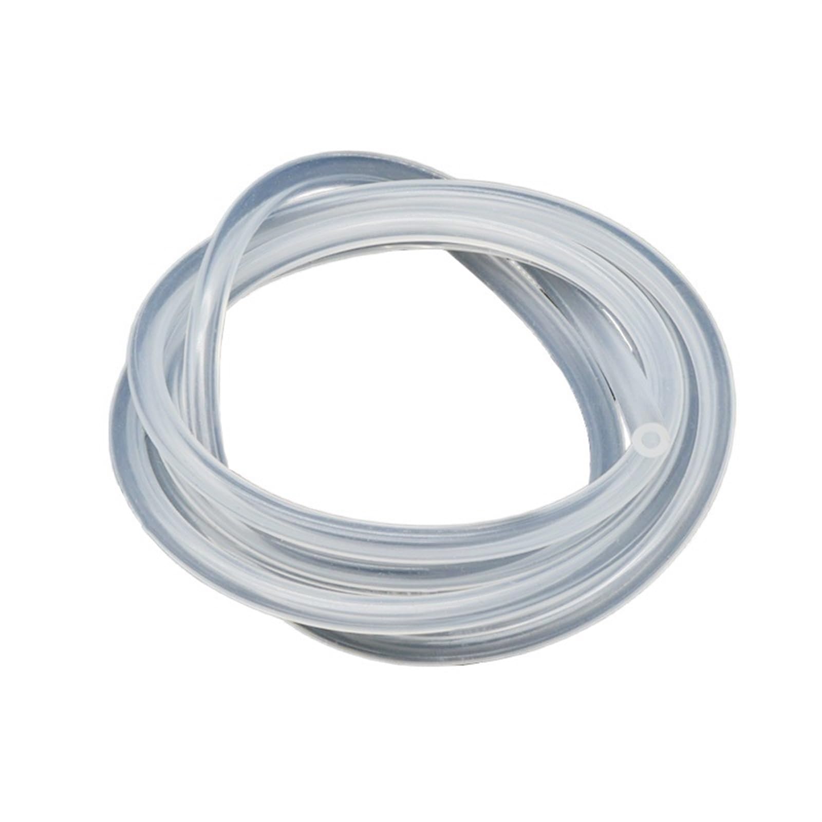 drain hose Silicone Tube ID 1mm 2mm 3mm 4mm 5mm 6mm 7mm 8mm Flexible Rubber Hose Thickness 1mm Food Grade Soft Drink Pipe Water Connector water pump(Color:Clear,Size:ID 2mm x 4mm OD)