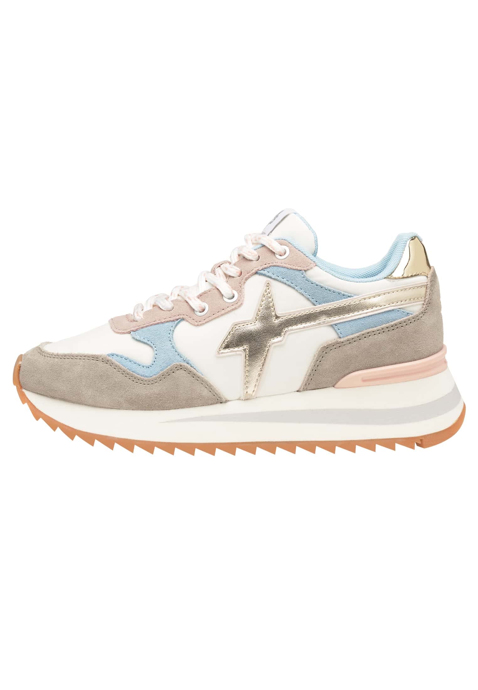 W6yz Women's Yak-W. Oxford Flat, Beige, 2 UK