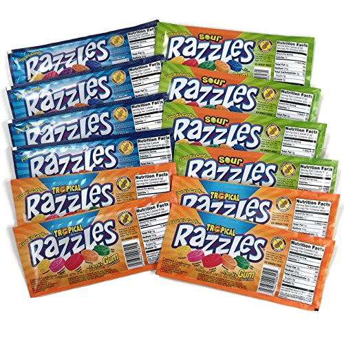 Caramelos chicle Razzles, pack de 12 x 40 g miniatura 2