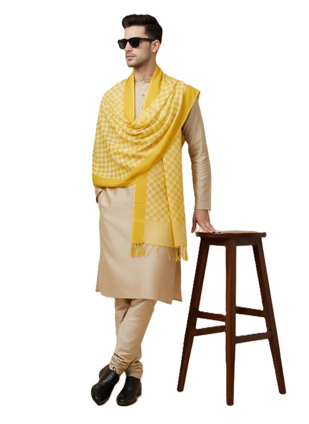 muffly Men Buta cut Work Cotton Dupatta (_Free Size)-picture-28