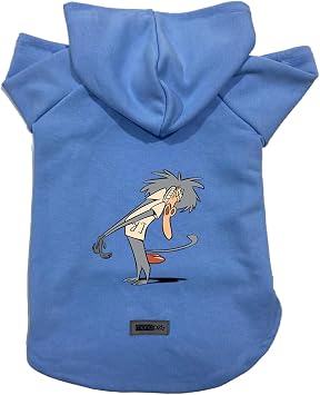 Kapi onlu Polar Sweatshirt K pek ve Kedi K yafeti & Elbisesi Mavi IR005 M