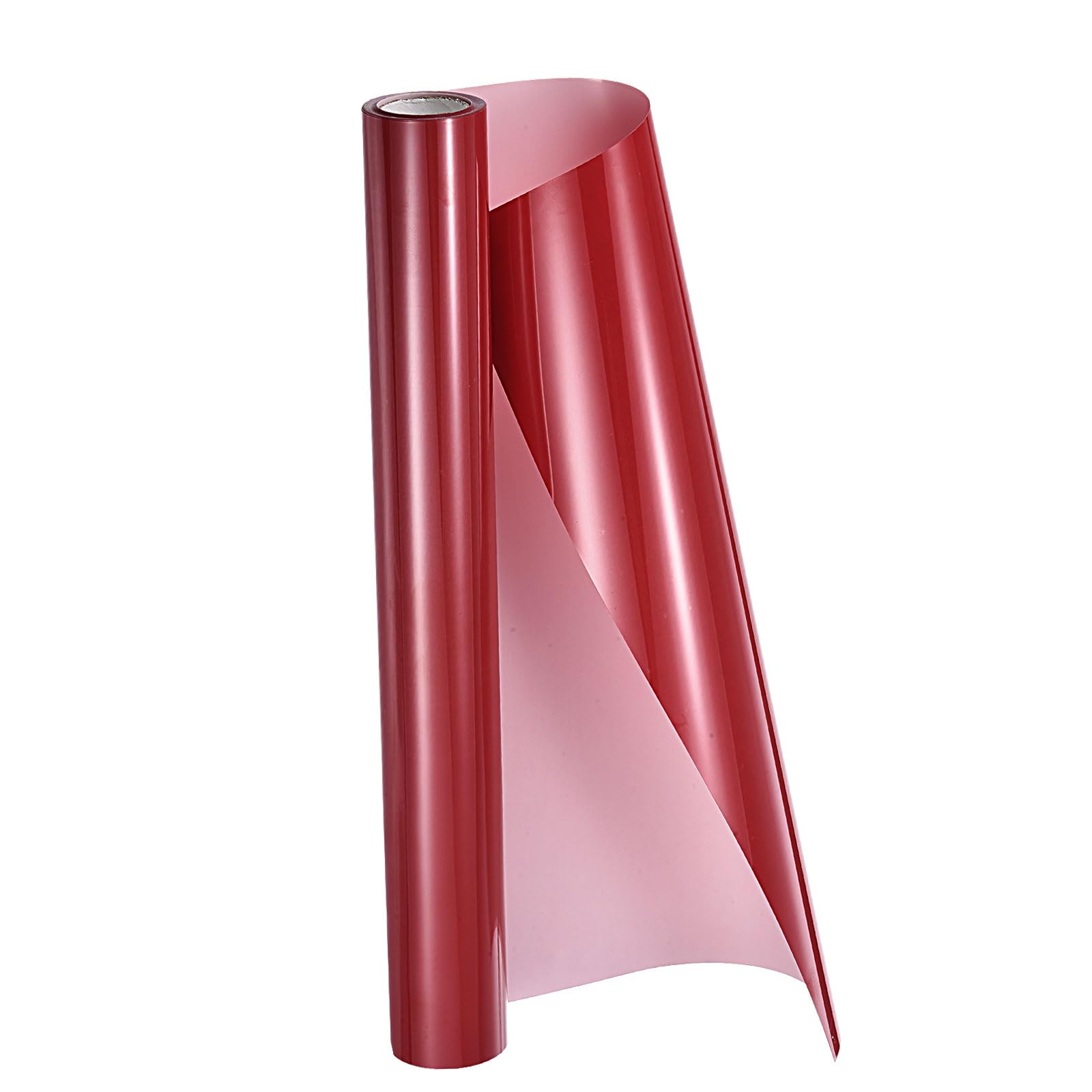 sourcing map HTV Heat Transfer Vinyl 12"x8.5ft Roll PU Red