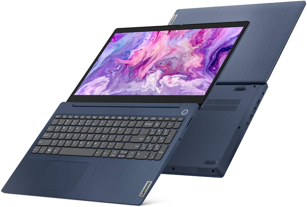 Lenovo IdeaPad 3 15IIL05-15.6" Full HD TN Laptop (Intel Core i3-1005G1, 8GB RAM, 512GB SSD, Windows 10), Abyss Blue