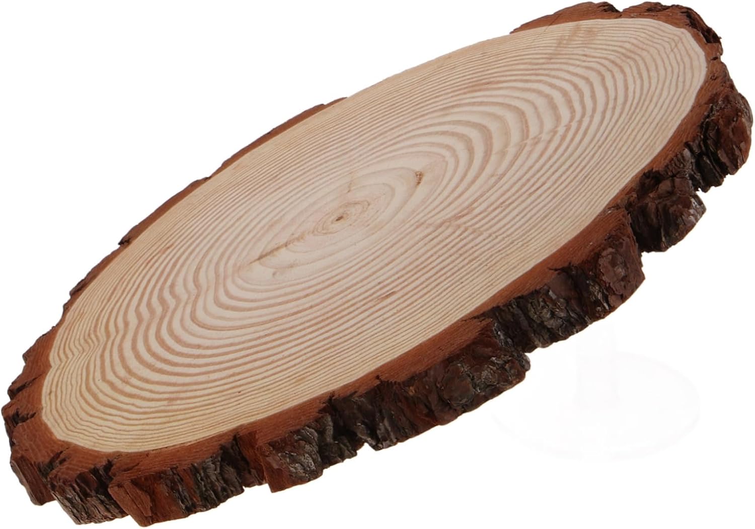 UPKOCH Wooden Garden Stepping Slice for Outdoor Handmade Lawn Pathway Paver Natural Decorative Wood Log Slice for DIY Garden Walkway and Landscape Weather Resistant Single