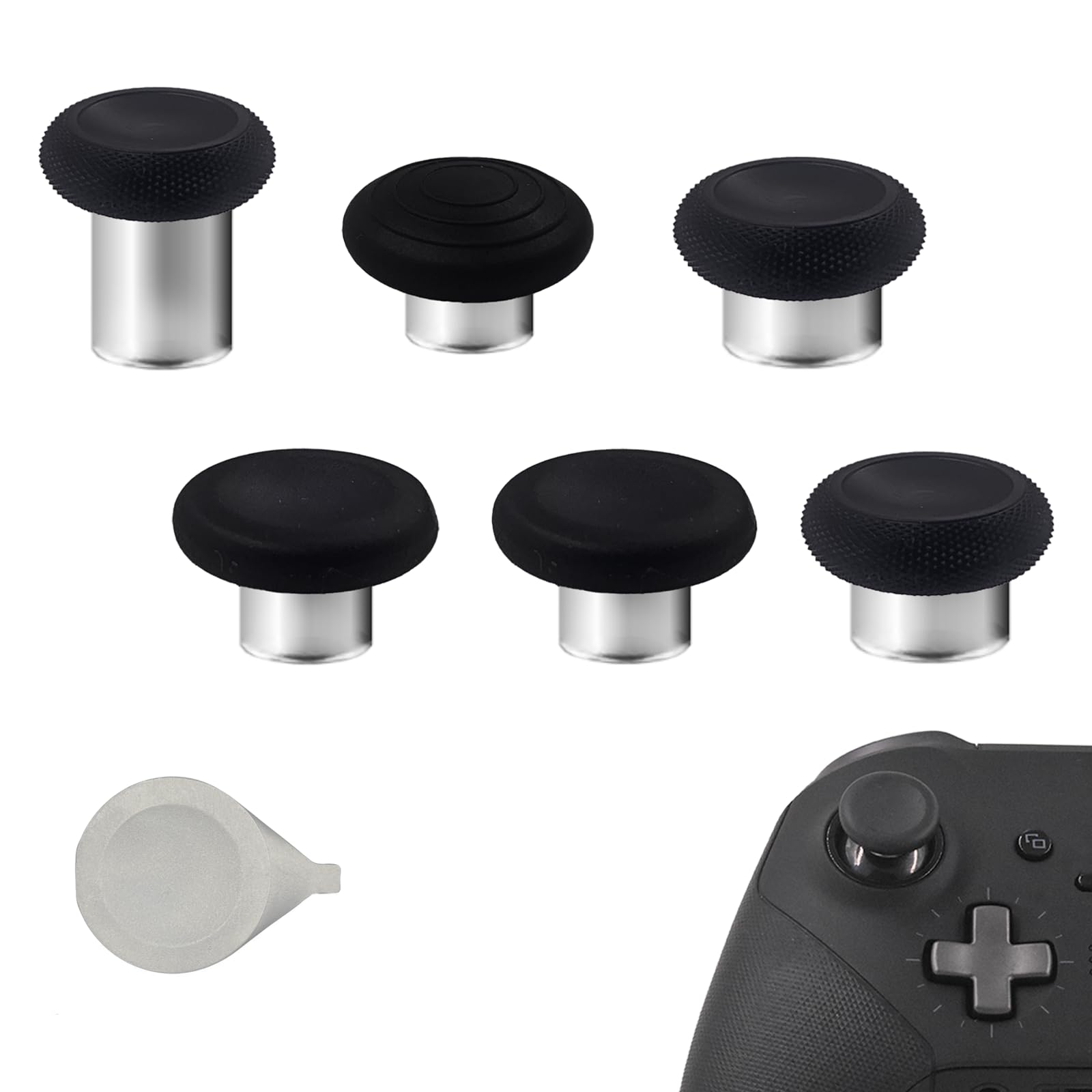 Amazon.com: 7 in 1 Swap Magnetic Thumbsticks Set for Xbox Elite