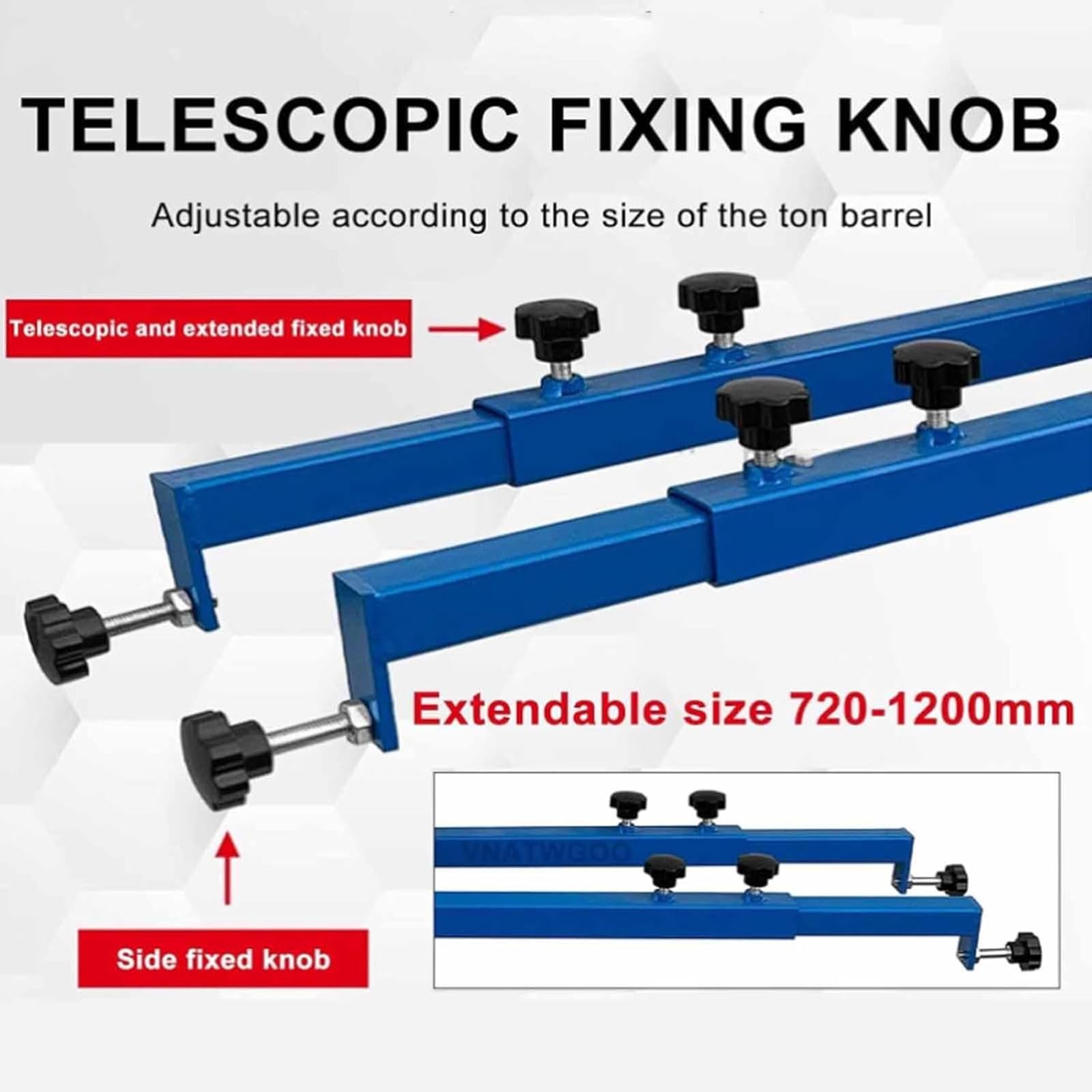 Mezclador de pintura neumático, agitador de aire para tanques IBC, capacidad de 1 tonelada/1000 L, hélice plegable, motor de aire de 265 galones, perfecto para pintura, tinta, revestimientos, mezcla