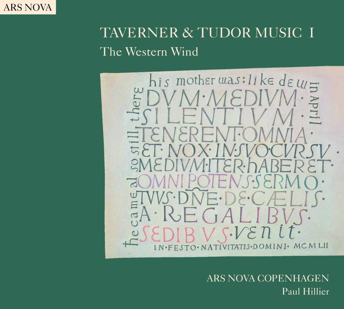 TAVERNER TUDOR MUSIC I: The Western Wind