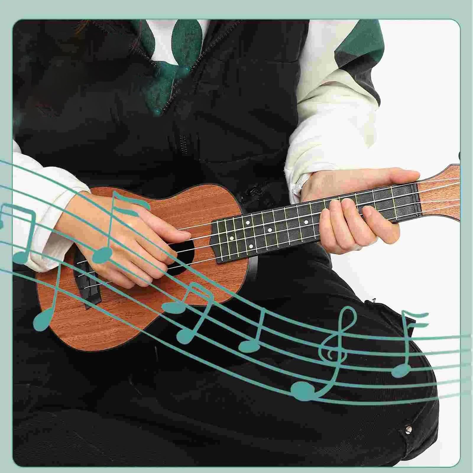 Strumento A Corde Per Chitarra Ukulele In Legno A Quattro Corde Da 21 Pollici Per Studenti Adulti Ukulele Kit