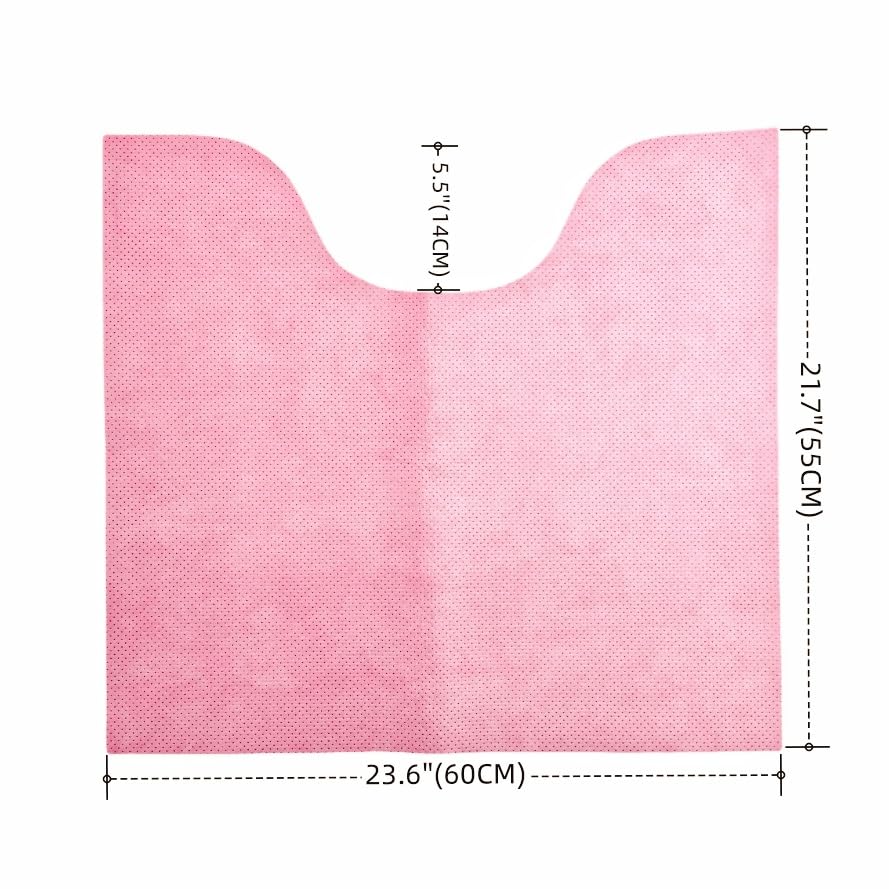 Image of Upgraded 20 Pack Disposable Toilet Mats for Clean&Hygienic Bathroom,Super Absorbent Toilet Floor Protector,U-Shaped Commodes,Potty Training for Children,Adults,Alzheimer's Patients