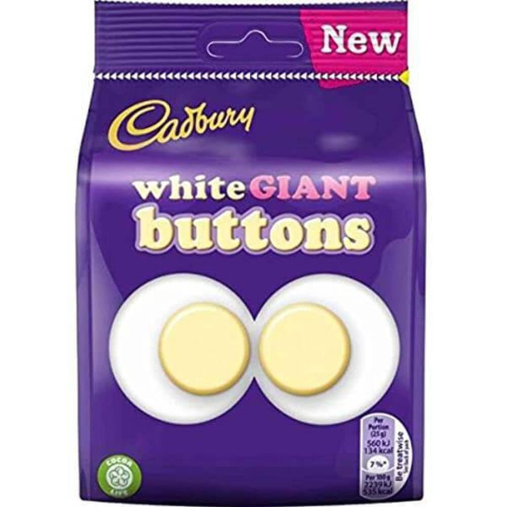 Cadbury White Giant Buttons Packet, 95g (B08NF8R46Q) Amazon Price History, Amazon Price Tracker