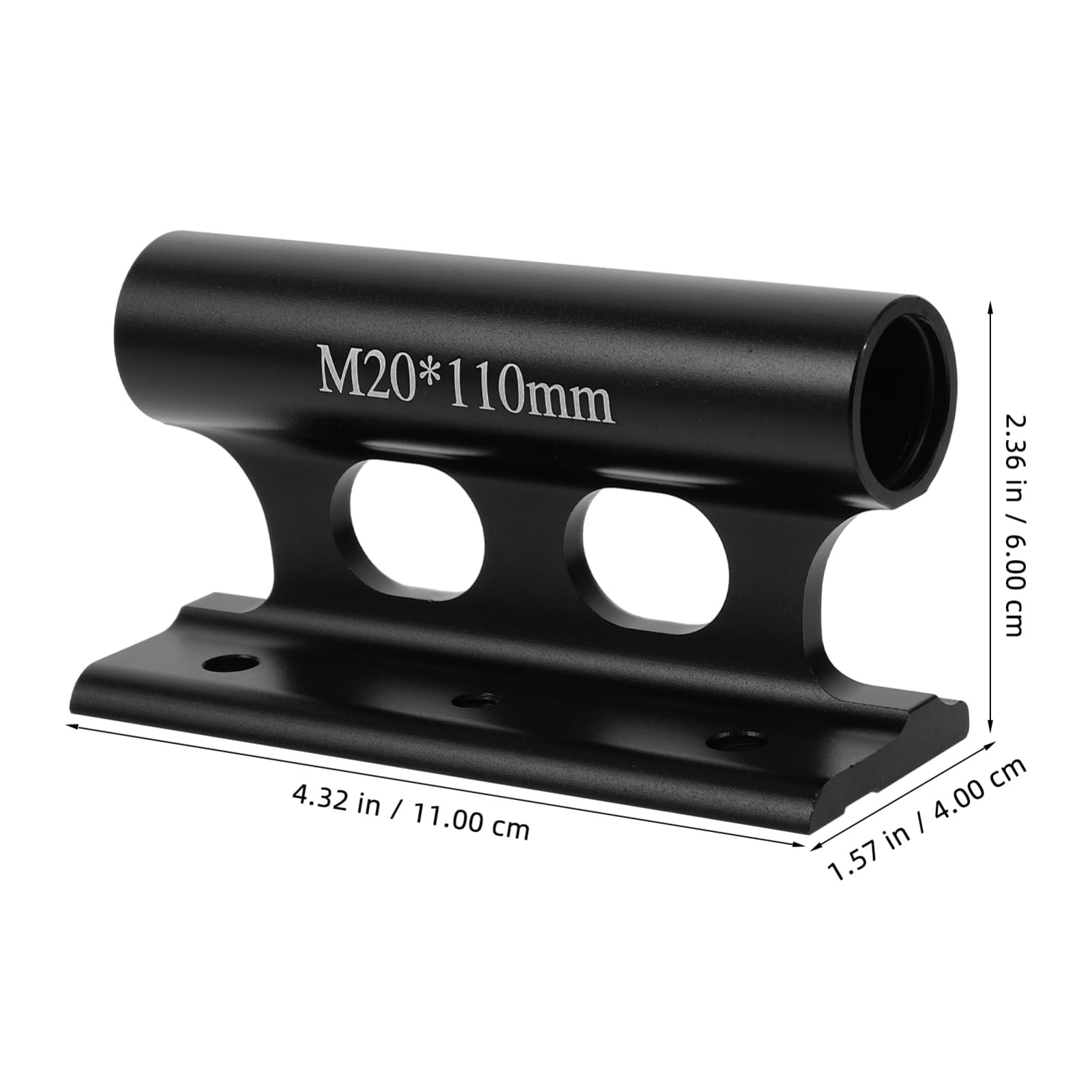 HANABASS Bicycle Front Fork Mount Rack for Car Roof Lightweight Portable Bike Axle Holder with Quick Release Design for Easy Installation Travel Durable Construction for Stability