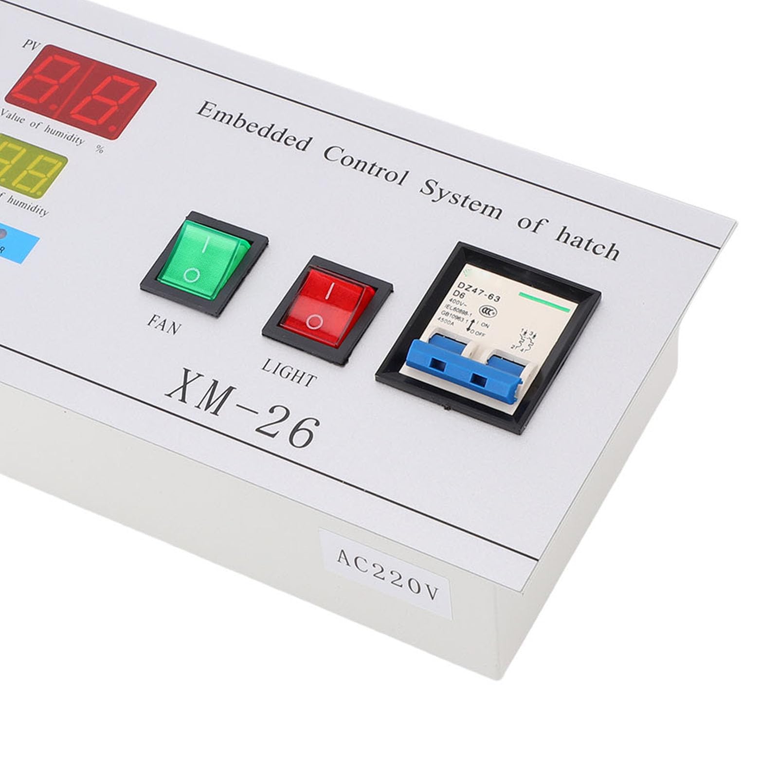 FTVOGUE Controlador de Humedad para Incubadora de Huevos de Alta Estabilidad con 6 Modos para Grullas y Codornices