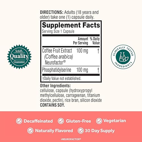 Miniatura 8 de NEURIVA Original Brain Supplement for Memory, Focus & Concentration + Learning & Accuracy with Clinically Tested Nootropics Phosphatidylserine and