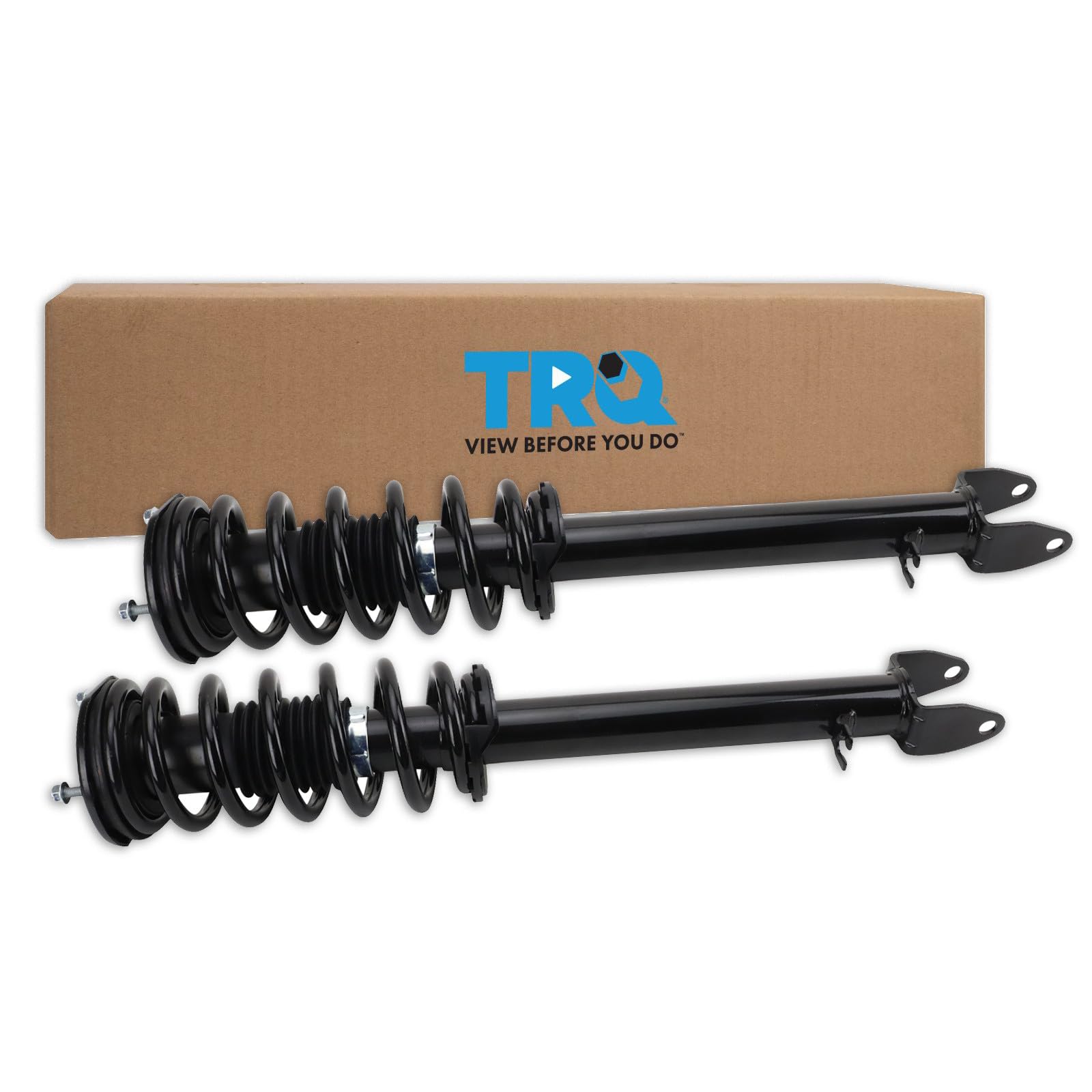 TRQ Front Shock &amp; Spring Assembly Set Compatible with 2012-2016 Tesla S