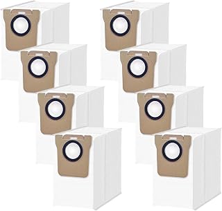 Bolsas de repuesto para Xiaomi para H40 OV51 Paquete de 8 piezas de repuesto de bolsas de polvo de aspiradora robot