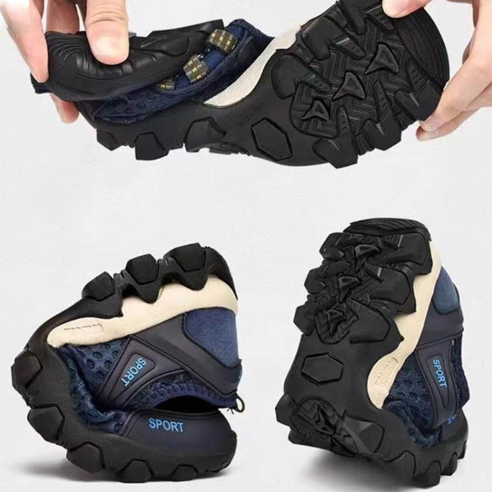 Fansu Zapatos de Agua Hombre Mujer, Barefoot Escarpines Deportes Acuáticos Secado Rápido Zapatos de Playa Ligeros Antideslizante Calzado para Adulto Surf