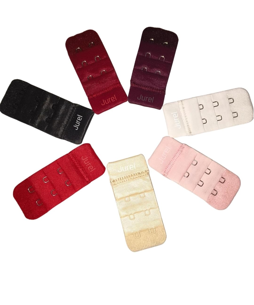 Jurel Bra Hook Extender-2 Hook - 3 Eye Save Your Bra Increase Band Length-Bra Extensions-Bra Extender Hook-Bra Hooks for Women-Bra Hook and Eye-Bra Hook Extender combo