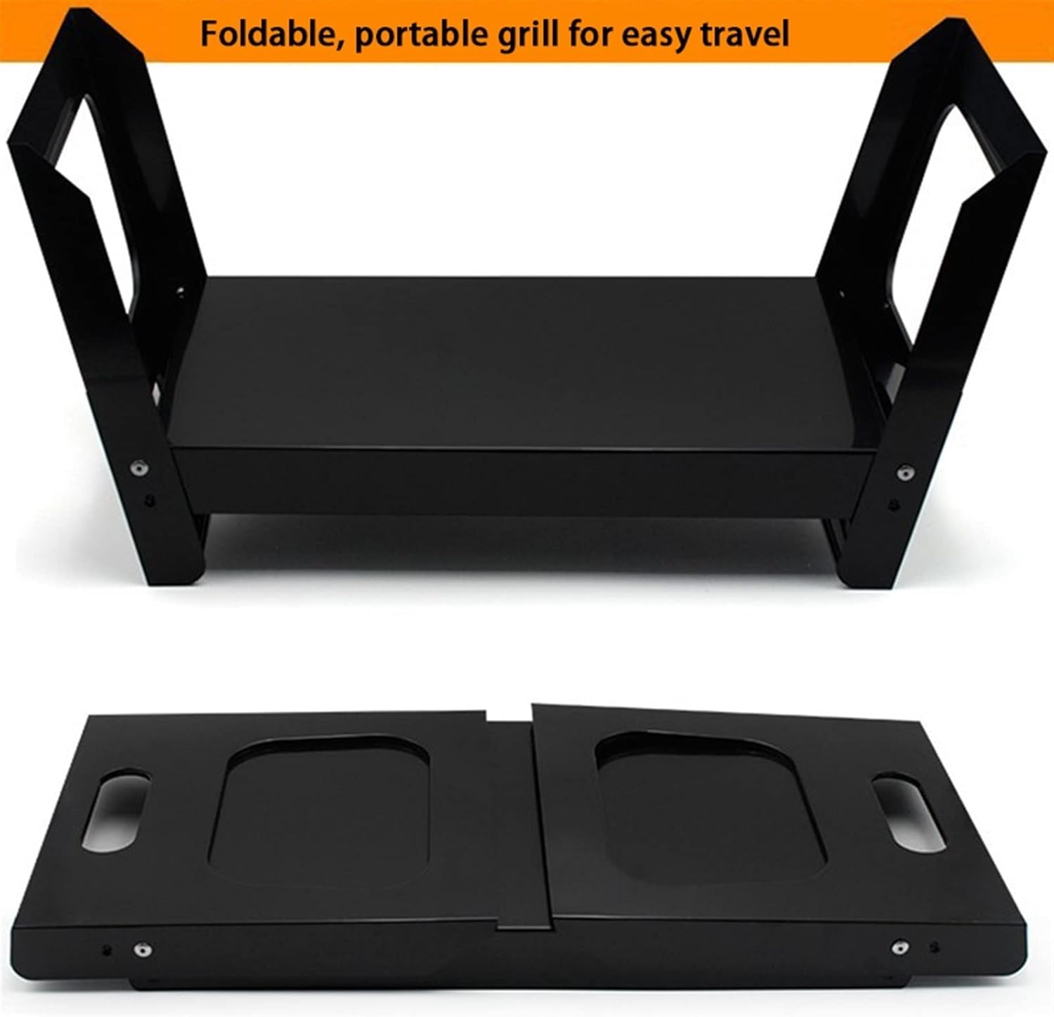 BBQ Grill, Portable Foldable Charcoal Grill, Suitable for Camping, Family Gatherings, Kitchen Tools, BBQ Accessories
