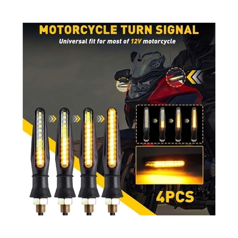 intermitentes led 4 Uds. Indicadores De Motocicleta 12V